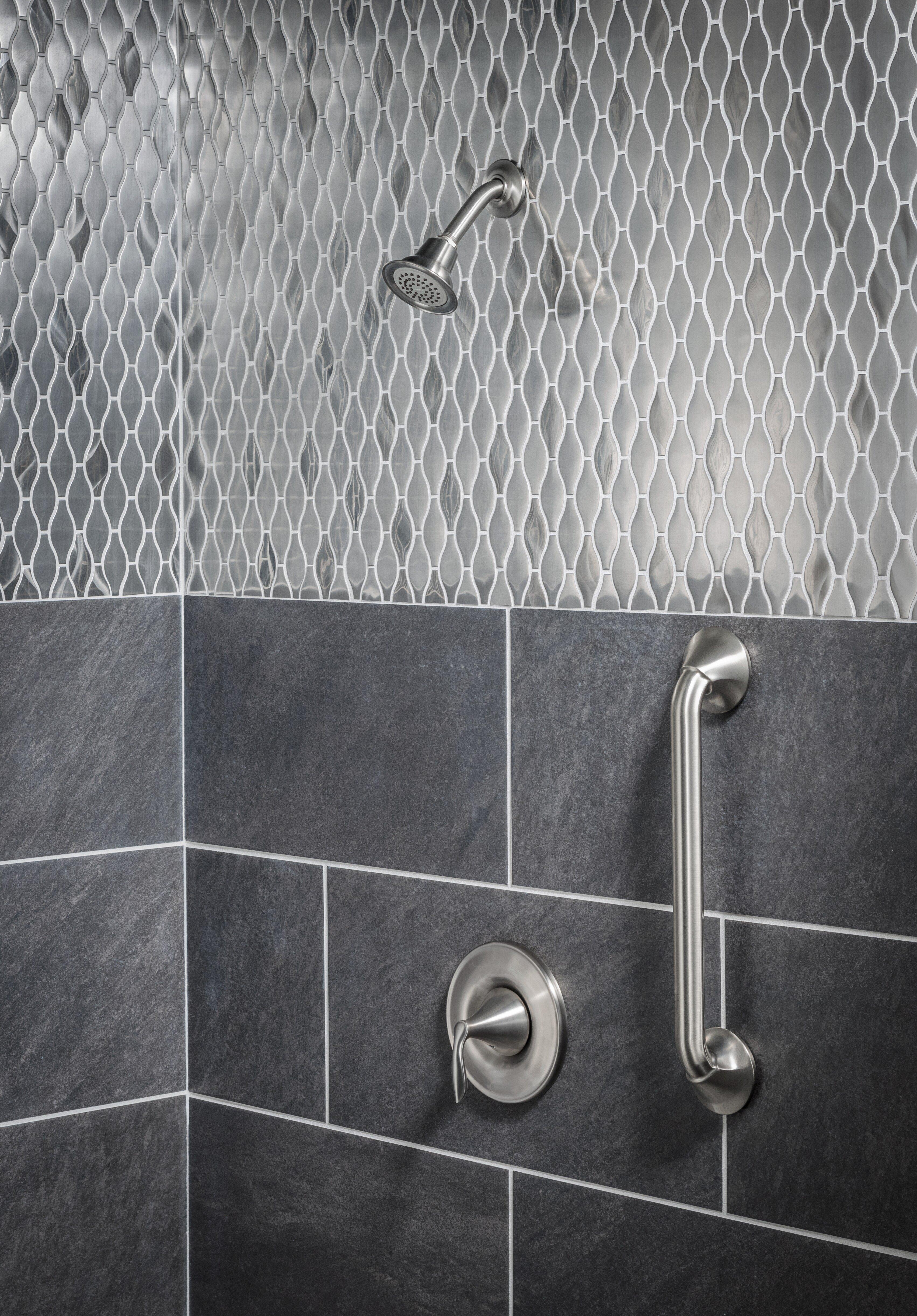 Moen Brushed Nickel Single Lever Handle Shower Only 