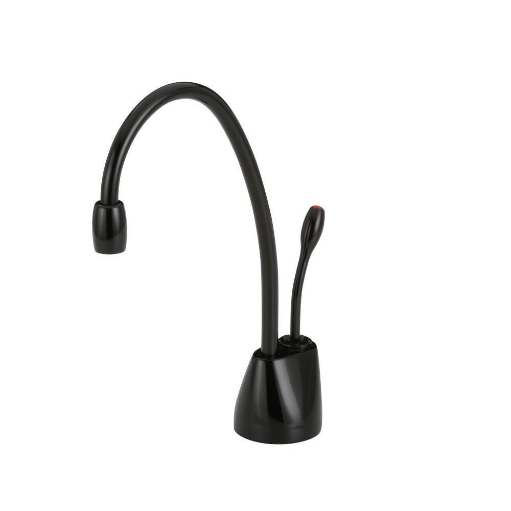 InSinkErator&reg; Black 0.7 gpm 1 Hole Deck Mount Hot Water Dispenser with Single Lever Handle 