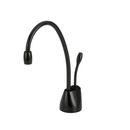 InSinkErator&reg; Black 0.7 gpm 1 Hole Deck Mount Hot Water Dispenser with Single Lever Handle 