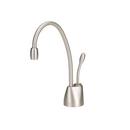 0.7 gpm 1 Hole Deck Mount Hot Water Dispenser with Single Lever Handle in Satin Nickel