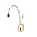 0.7 gpm 1 Hole Deck Mount Hot Water Dispenser with Single Lever Handle in French Gold