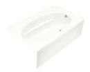 KOHLER White 72 x 42 in. Soaker Alcove Bathtub Right Drain 