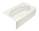 72 x 42 in. Whirlpool Alcove Bathtub Right Drain in Biscuit