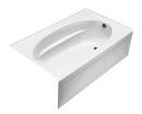 KOHLER White 60 x 42 in. Soaker Alcove Bathtub Right Drain 
