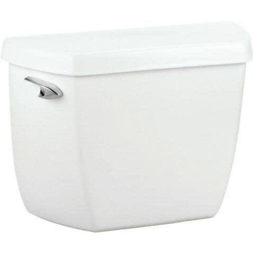 KOHLER White 1.0 gpf Tank Toilet 