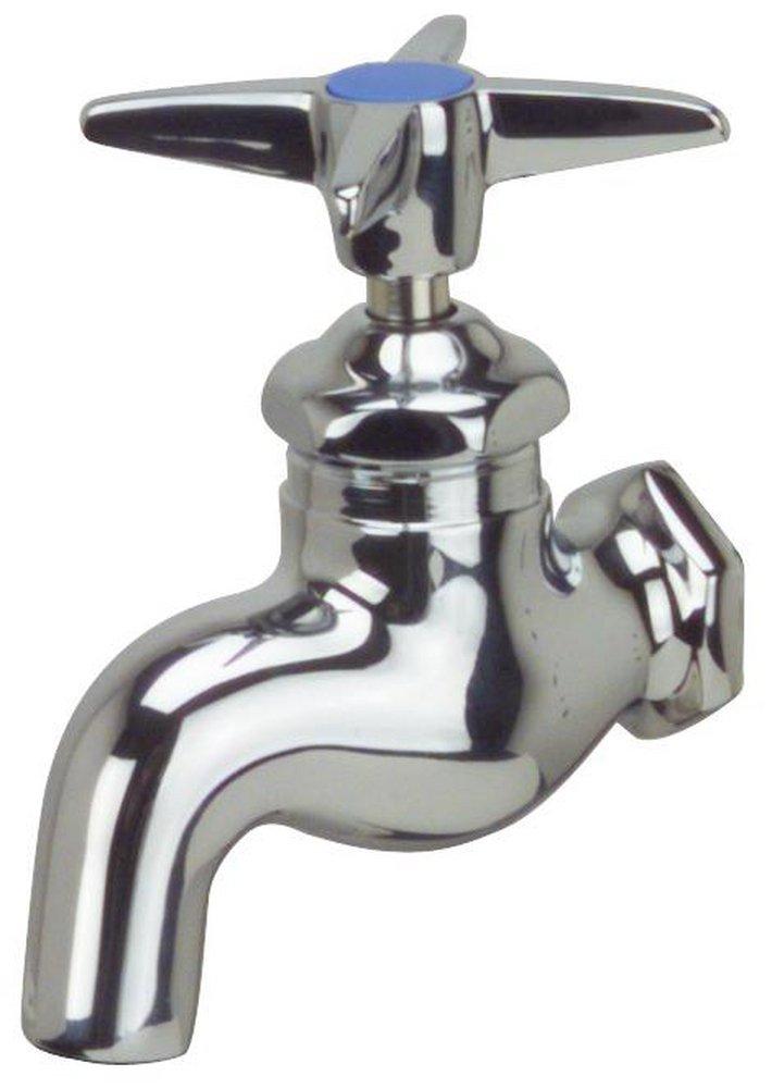 Zurn Chrome Plated Single Handle Wall Mount Bathroom Sink Faucet 