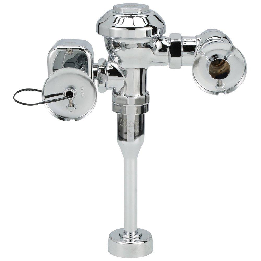 Zurn Chrome Plated Exposed Hardwired Sensor Urinal Flush Valve 