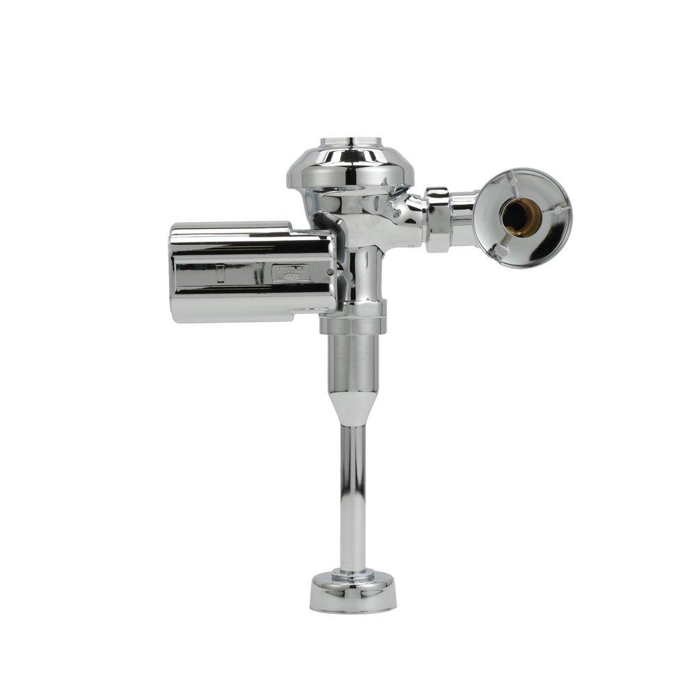 Zurn Polished Chrome Exposed Hardwired Sensor Urinal Flush Valve 