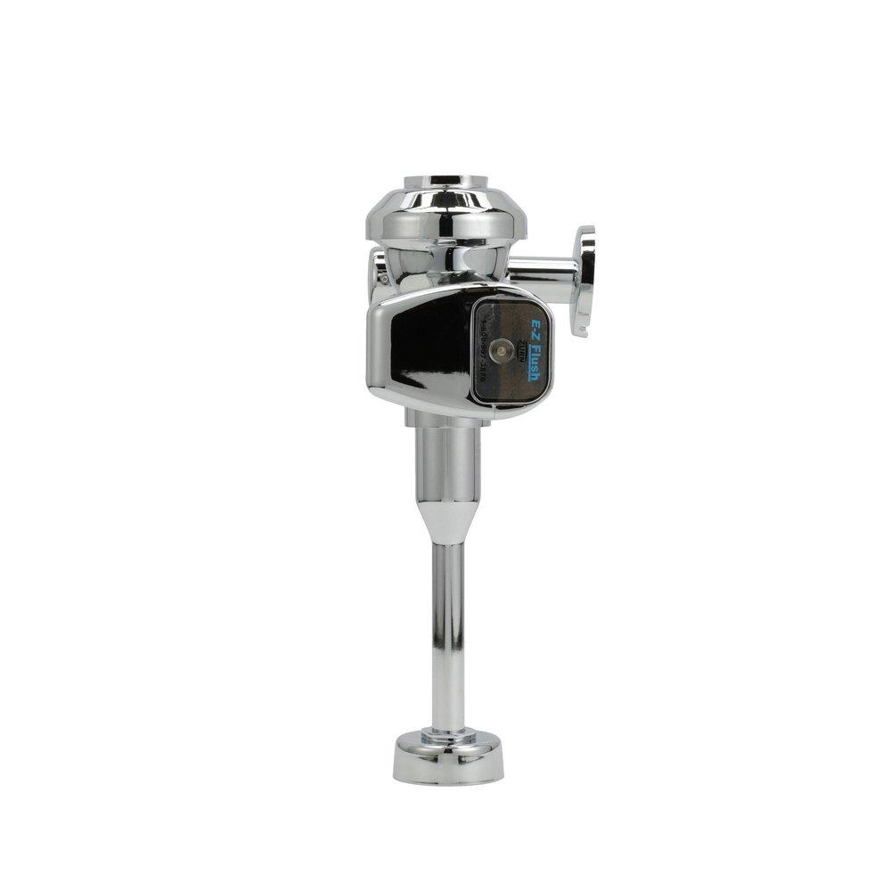 Zurn Polished Chrome Exposed Hardwired Sensor Urinal Flush Valve 