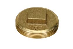 1-1/4 in. MIPT Brass Square Head Plug