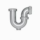 1-1/2 in. Cast Brass P-Trap in Polished Chrome 