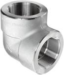1-1/2 in. 3000# SS 316L Threaded 90 Elbow Stainless Steel