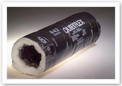 4 in. x 25 ft. Black R8 Flexible Air Duct - Bagged