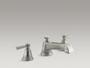 Two Handle Roman Tub Faucet in Vibrant Brushed Nickel Trim Only