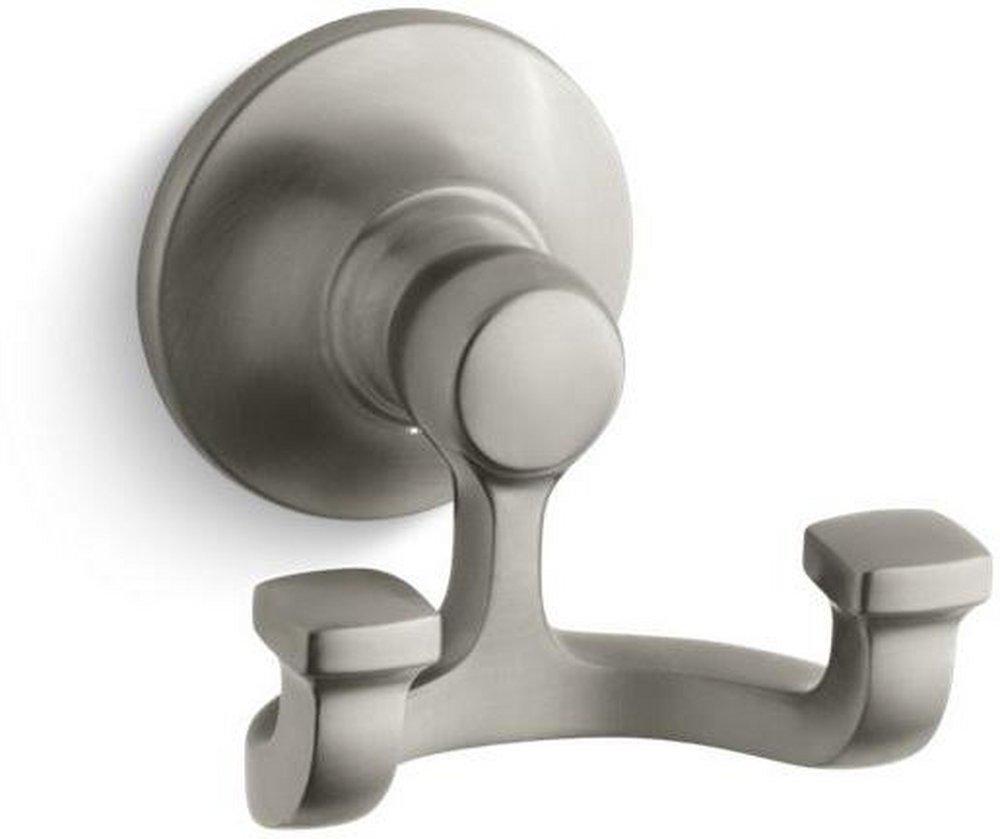 KOHLER Vibrant&reg; Brushed Nickel 2 Robe Hook 