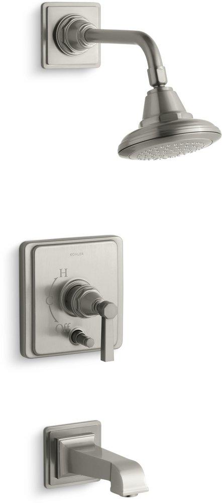 KOHLER Vibrant&reg; Brushed Nickel Single Handle Single Function Bathtub & Shower Faucet (Trim Only) 