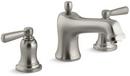 KOHLER Vibrant&reg; Brushed Nickel Two Handle Roman Tub Faucet 