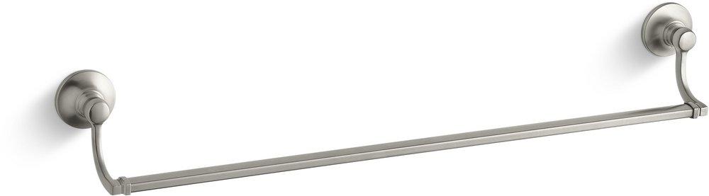 KOHLER Vibrant&reg; Brushed Nickel 24 in. Towel Bar 