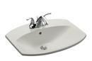 KOHLER Ice&trade; Grey Drop-in Basin 