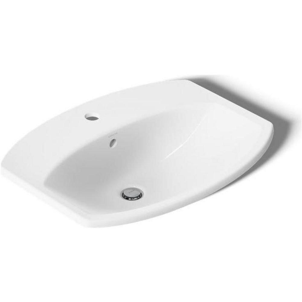 KOHLER White Drop-in Basin 