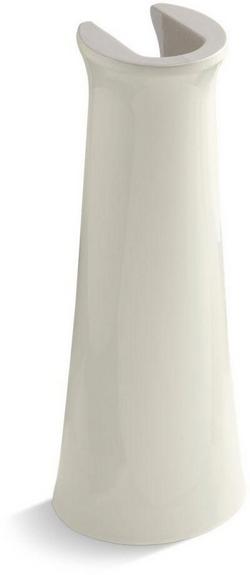 Pedestal Sink Base in Biscuit