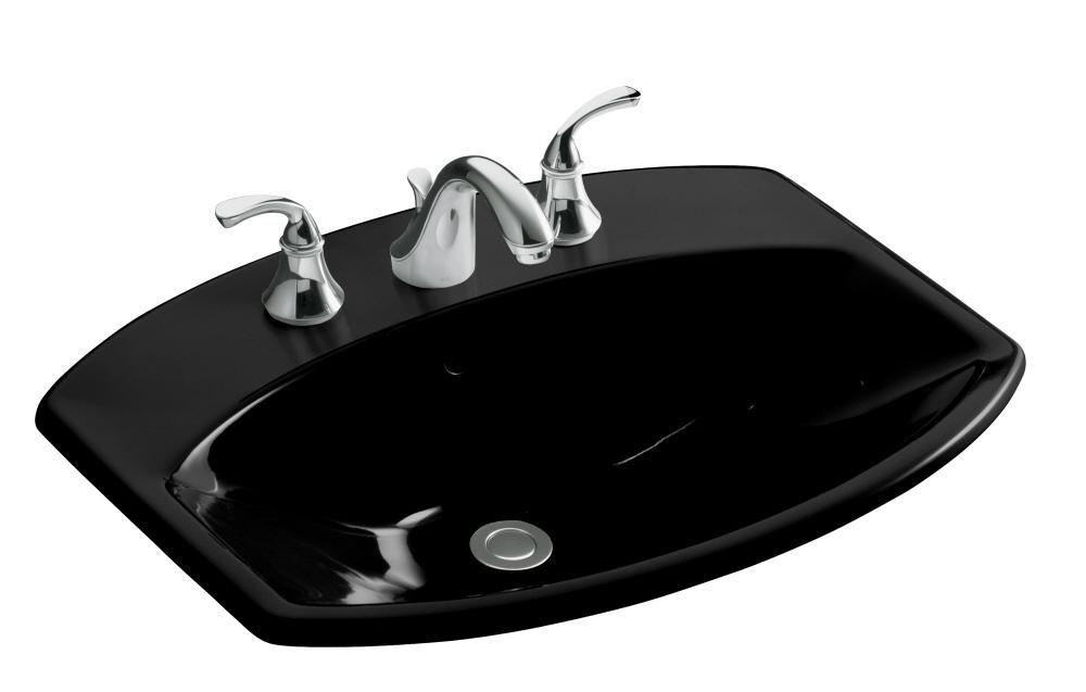 KOHLER Black Black&trade; Drop-in Basin 