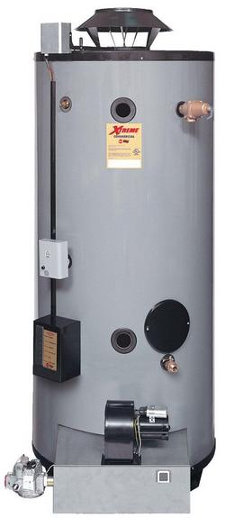 90 gal. Tall 550 MBH Commercial Natural Gas Water Heater