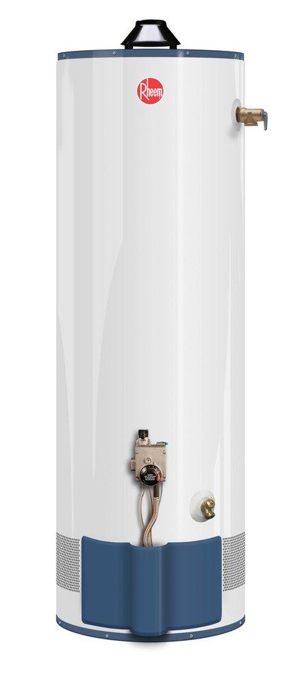 Rheem Grey California Energy Commission Registered 100 Gallon 399MBH LO-NOX ASME Water Heater 