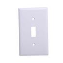 DiversiTech&reg; White Single Toggle Switch Cover 