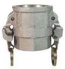 Dixon Valve & Coupling 3 in. Female Coupler x FNPT Type D Quick Aluminum Coupling 