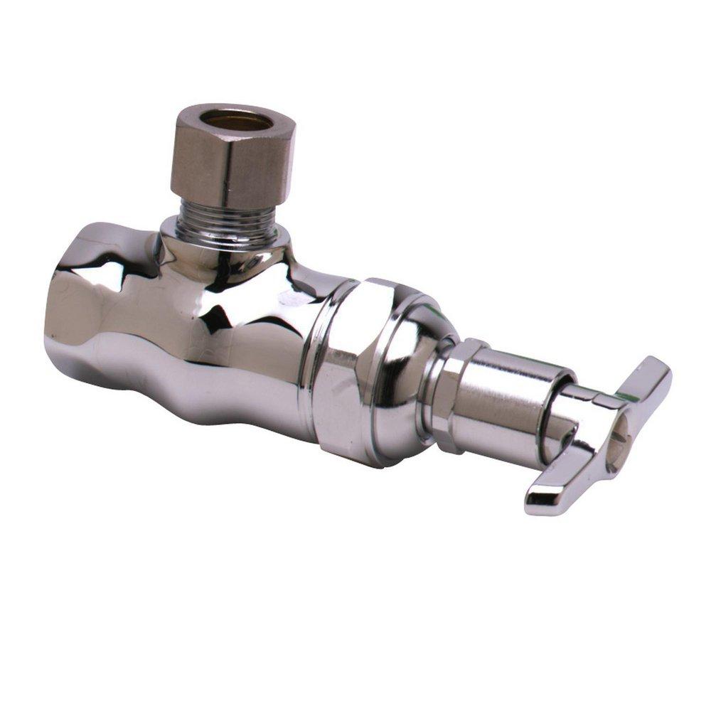 T&S Brass FNPT x Compression Tee Supply Stop Valve 