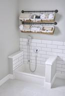 FIAT Products White 36 x 24 in. Mop Basin 