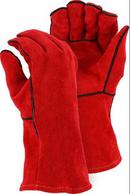 LINED Rust WELDING Gloves Universal SIZE 