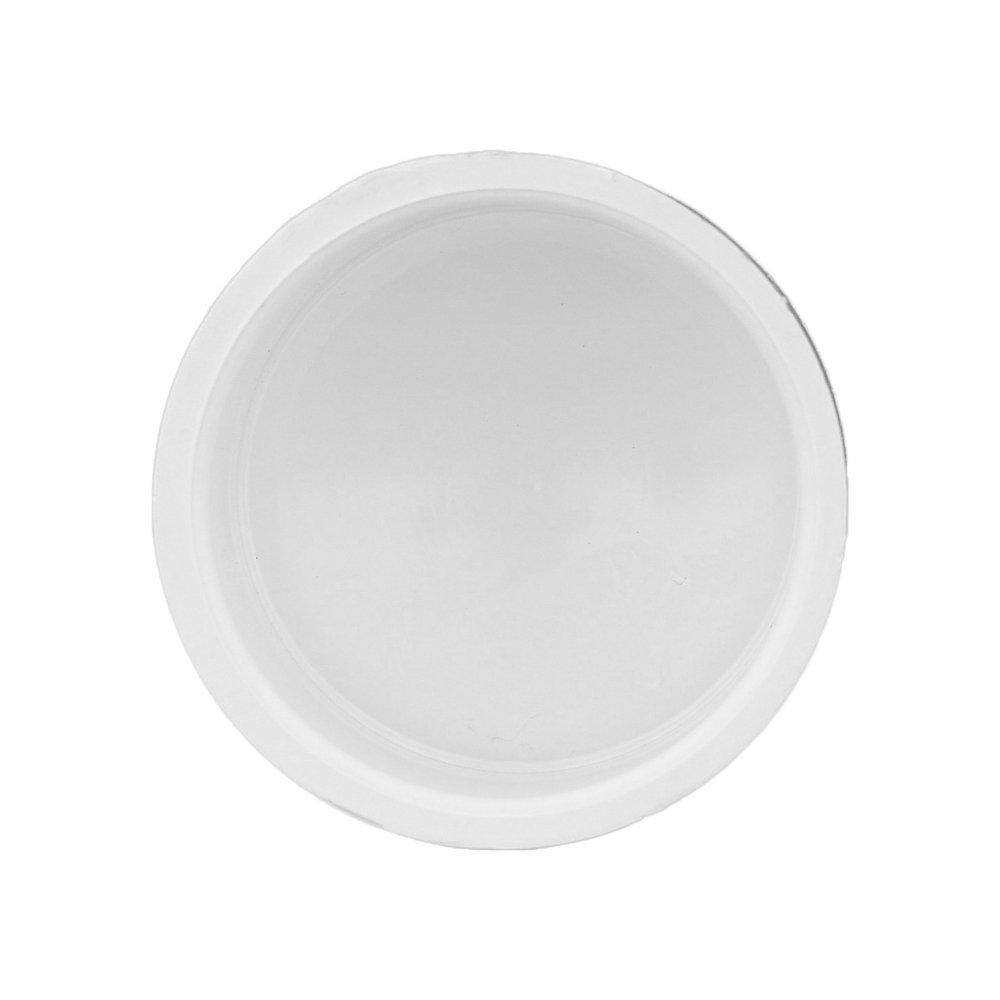 White PVC Schedule 40 Cap 