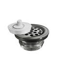 PROFLO&reg; Stainless Steel Flat Top Junior Strainer with Plug 