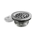 Flat Top Junior Strainer with Plug Stainless Steel