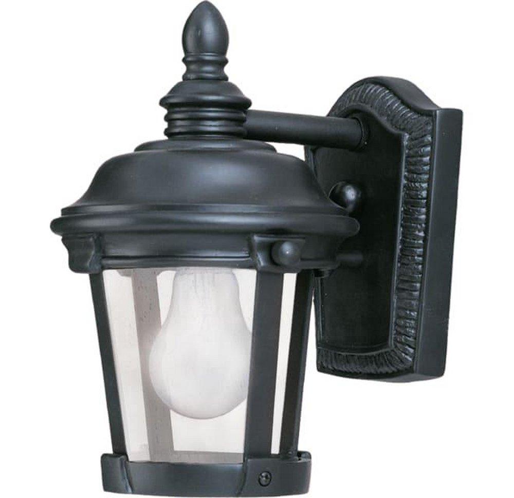 Maxim Lighting&reg; Bronze 9-1/2 x 6-1/2 in. 100W 1-Light Outdoor Wall Lantern 