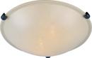 Maxim Lighting&reg; Oil Rubbed Bronze 4 x 12-1/2 in. 60 W 2-Light Flush Mount Ceiling Fixture 