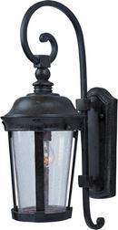 19-1/2 x 8 in. 100W 1-Light Outdoor Wall Lantern in Bronze