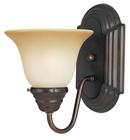 100W 1-Light Wall Sconce in Oil Rubbed Bronze