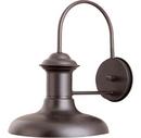 13 in. 100 W 1-Light Medium Sconce in Empire Bronze