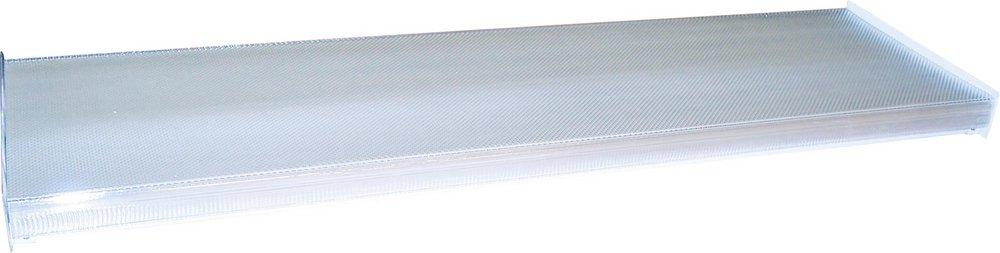 Maxim Lighting&reg; White 128W 4-Light Fluorescent Medium Bi-Pin T8 Linear Ceiling Fixture in White 