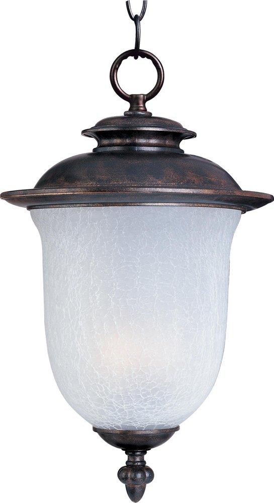 Maxim Lighting&reg; Chocolate 21-1/2 in 26W 1-Light Fluorescent Outdoor Hanging Lantern 