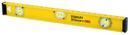 Stanley Yellow I-Beam Aluminum Level with Scale 