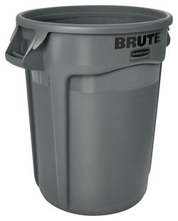 22 in. 32 gal Polyethylene Container in Grey