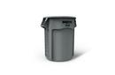 Rubbermaid Grey 26-1/2 in. 55 gal Container 