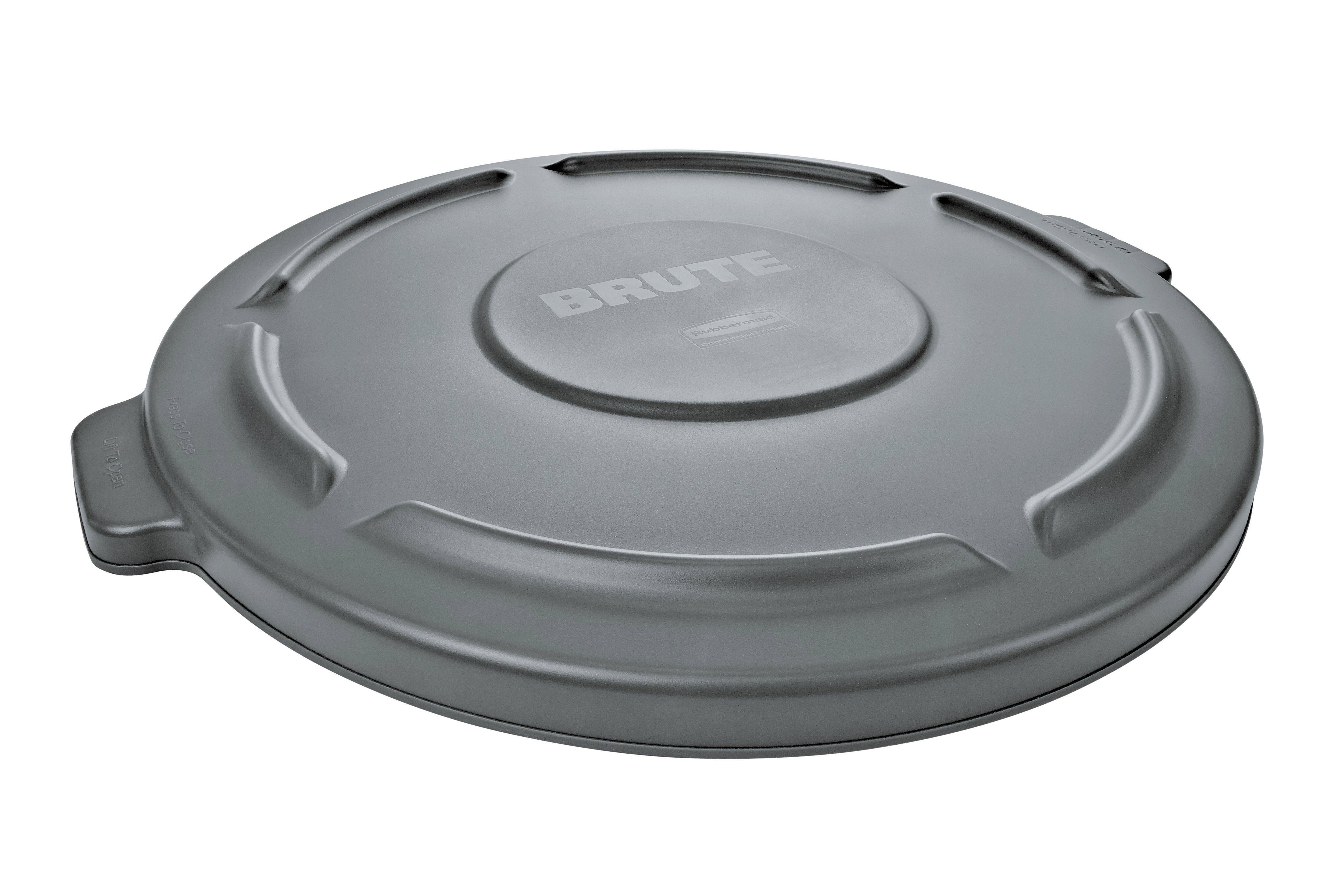 Rubbermaid Grey 22-2/5 in. 32 gal HDPE Container Lid 