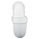 White PVC DWV Union P-Trap with Plastic Nut 