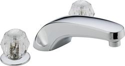 Two Handle Roman Tub Faucet in Chrome (Trim Only)