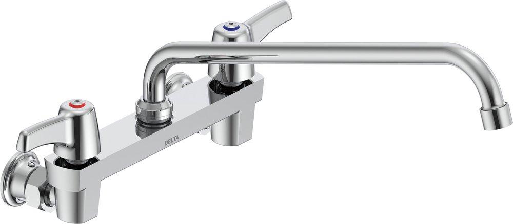 Delta Faucet Chrome Two Handle Kitchen Faucet 